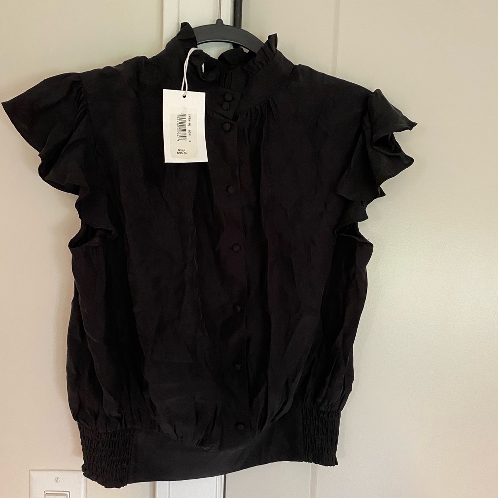 Frame Silk Blouse - Picture 3 of 3